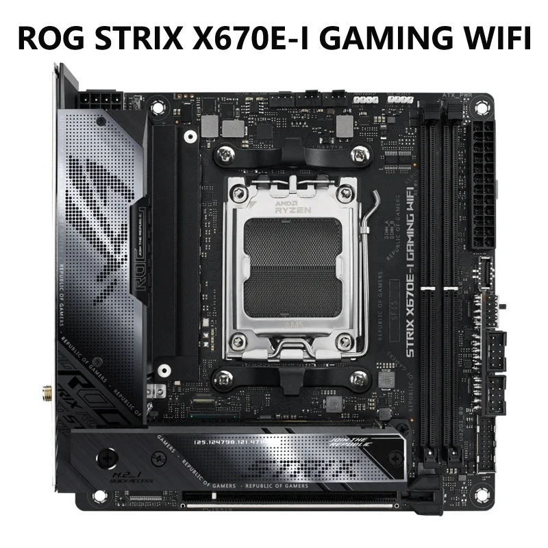 ASUS ROG STRIX X670E-I GAMING  - X670E Itx Motherboard review and price